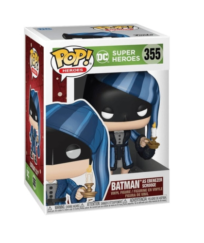Funko Pop Batman As Ebenezer Scrooge #355 - Caixa Com Detalhes Dc Comics Super Heroes Christmas #355 - Produto Original
