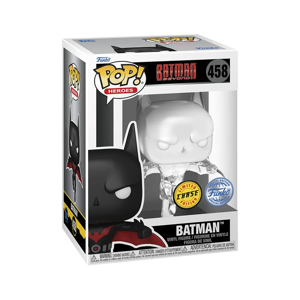 Funko Pop Batman Chase Transparent 458 [Special & Limited Edition] - Batman  #458