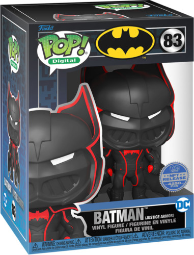 Funko Pop Batman Justice Armor NFT - DC Super Heroes - #83