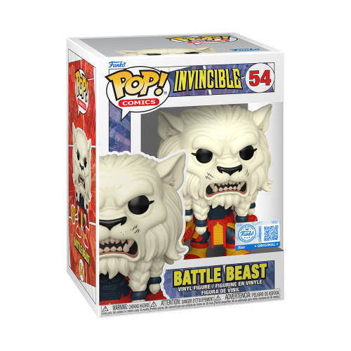 Funko Pop Battle Beast Exclusivo Invincible #54 - Produto Original