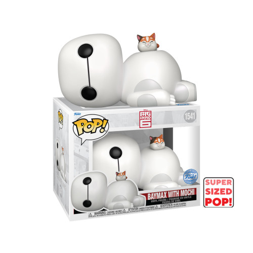 Funko Pop Baymax With Mochi 6" Super Sized - Exclusive Disney Big Hero 6 #1541 - Produto Original