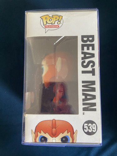 Funko Pop Beast Man [flocked] Fall Convention - Masters Of The Universe - #539