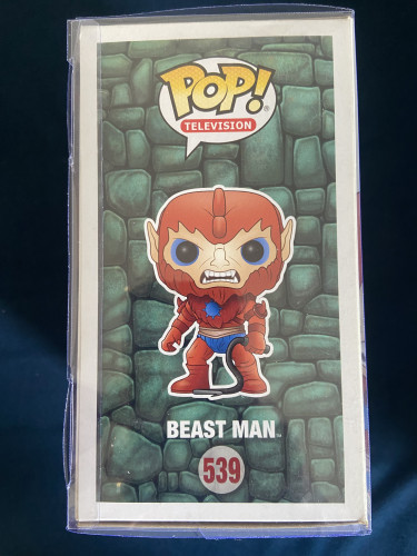 Funko Pop Beast Man [flocked] Fall Convention - Masters Of The Universe - #539