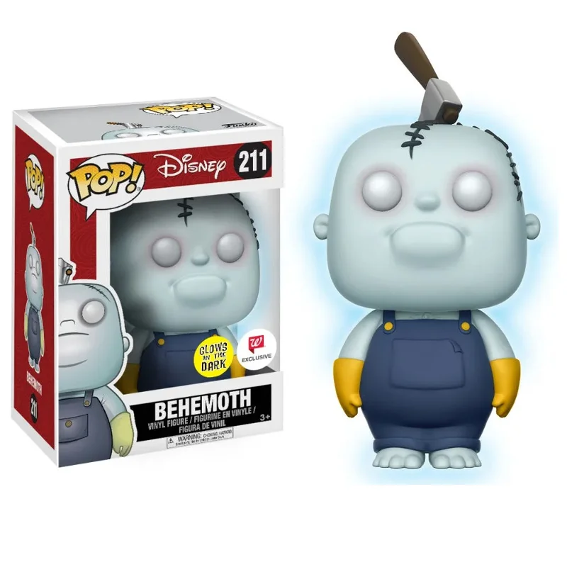 Funko Pop Behemoth Glows in the Dark Walgreens Disney The Nightmare Before Christmas #211 - Produto Original