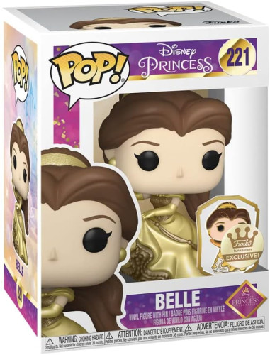 Funko Pop Belle Funko Shop Exclusivo (sem o pin)-Disney Princess-221