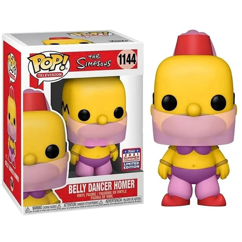 Funko Pop Belly Dancer Homer 2021 Summer Convention-The Simpsons-1144