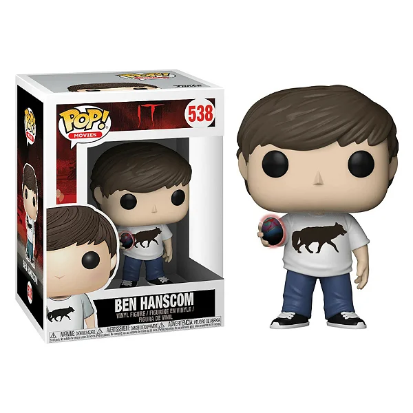 Funko Pop Ben Hanscom IT: A Coisa #538 - Produto Original