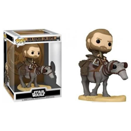 Funko Pop Ben Kenobi On Eopie *CAIXA DANIFICADA*-Star Wars-549