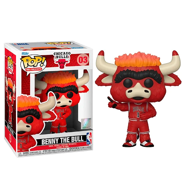Funko Pop Benny The Bull-Chicago Bulls-03