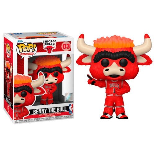 Funko Pop Benny The Bull (exclusivo) Mascots-NBA Chicago Bulls-03