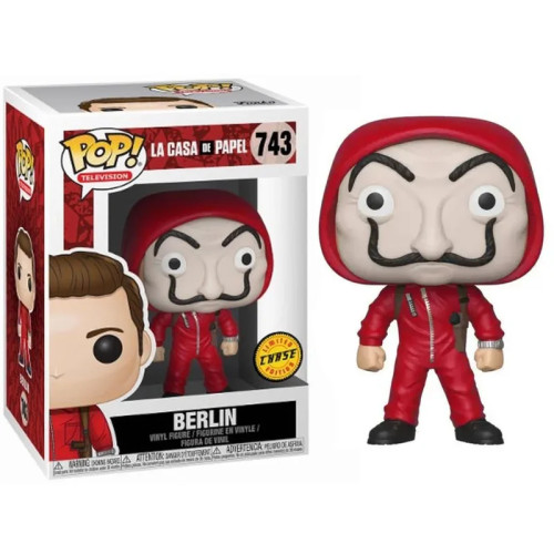 Funko Pop Berlin La Capa De Papel Chase [limited Edition] La Casa De Papel #743 - Produto Original