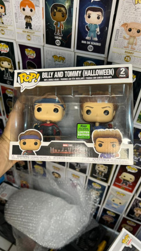 Funko Pop Billy And Tommy (halloween) - 2021 Spring Convention Limited Edition Exclusive Wandavision #2 - Produto Original