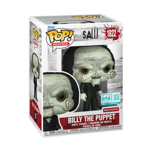Funko Pop Billy The Puppet Le Supreme - Saw - #1822 FUNKO POP #1822 - Produto Original