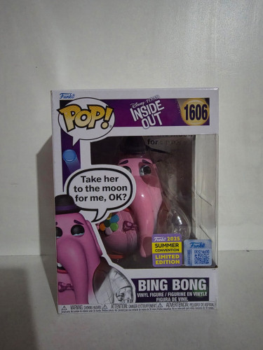 Funko Pop Bing Bong 1606  - Exclusivo Sdcc 2025 - Disney Pixar Inside Out #1606 - Produto Original