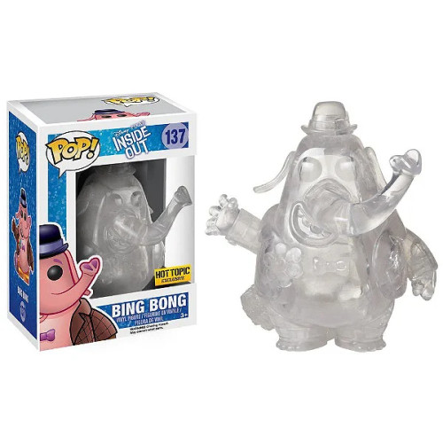 Funko Pop Bing Bong Inside Out [Hot Topic Exclusive] Disney Inside Out #137 - Produto Original