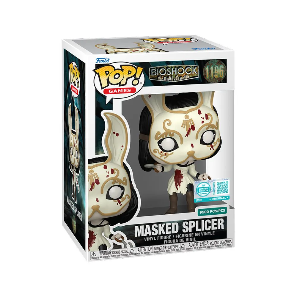 Funko Pop Bioshock Masked Splicer [limited Edition 9500 Pcs] Bioshock #1196 - Produto Original