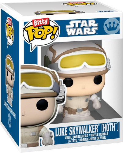 Funko Pop Bitty: Star Wars - Luke Skywalker - (Hoth), R2-D2, Chewbacca & Mystery Chase Figure - (Styles May Vary) and A Surprise Mystery-Stars Wars-4