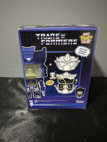 Action Figures Funko Pop Bitty Bots Transformers Soundwave With Rumble - Transfomers - #