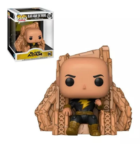 Funko Pop Black Adam On Throne Deluxe Dc Black Adam #1239 - Produto Original