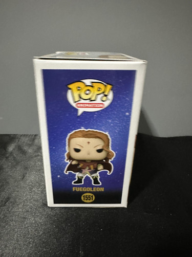 Action Figures Funko Pop Black Clover Fuegoleon 1551 - Black Clover - #