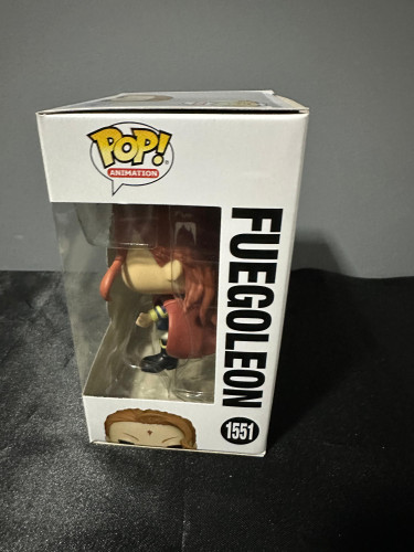 Action Figures Funko Pop Black Clover Fuegoleon 1551 - Black Clover - #