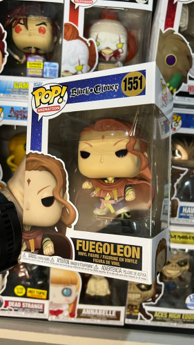 Funko Pop Black Clover Fuegoleon 1551 Black Clover #1551 - Produto Original