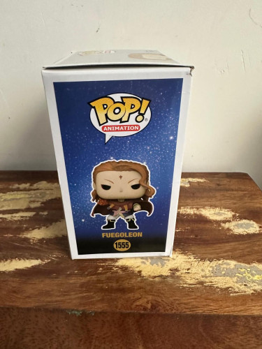 Action Figures Funko Pop Black Clover Fuegoleon Glow 1555 Detalhe - Black Clover - #