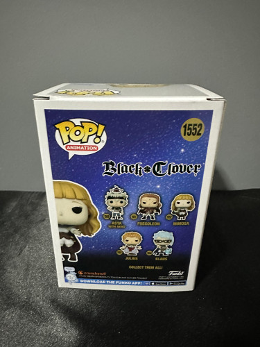 Action Figures Funko Pop Black Clover Mimosa 1552 - Black Clover - #