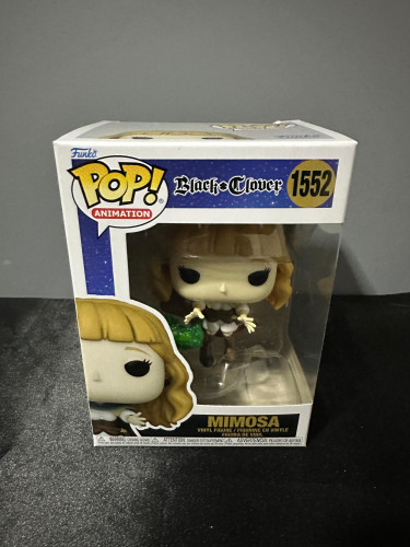 Action Figures Funko Pop Black Clover Mimosa 1552 - Black Clover - #
