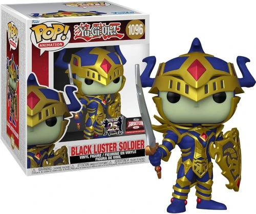 Funko Pop Black Luster Soldier Target Con Exclusivo 6 polegadas - Yu-Gi-Oh!  #1096