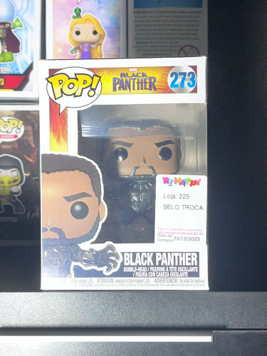 Funko Pop Black Panther- Marvel #273 - Produto Original