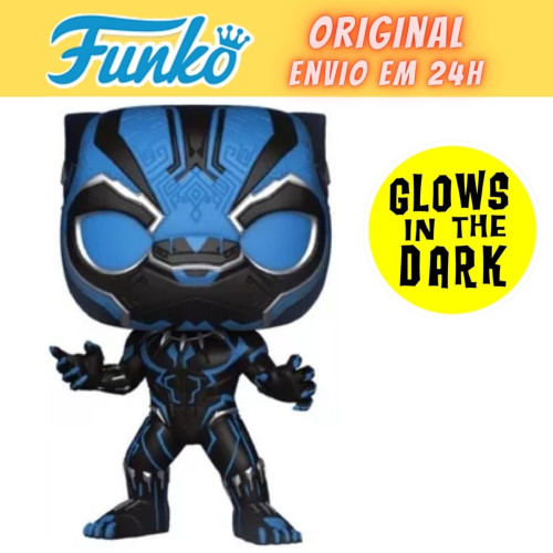 Funko Pop Black Panther - Brilha no Escuro - Marvel Black Panther - #273