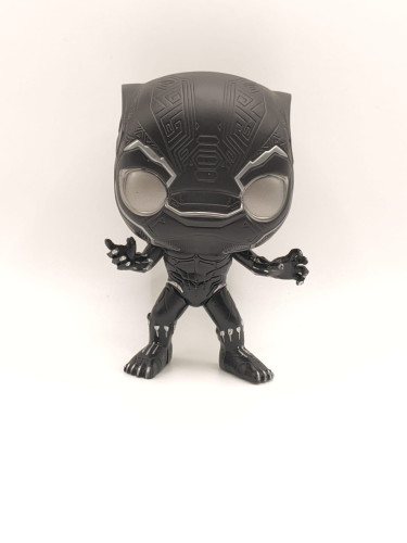 Funko Pop Black Panther Custom (ver detalhes e sem caixa) Black Panther #0 - Produto Original