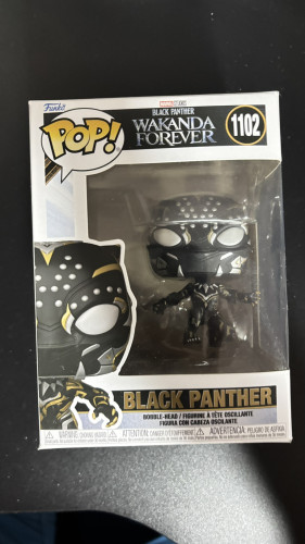 Funko Pop Black Panther - Marvel Studios Black Panther Wakanda Forever - #1102