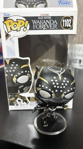 Funko Pop Black Panther - Marvel Studios Black Panther Wakanda Forever - #1102