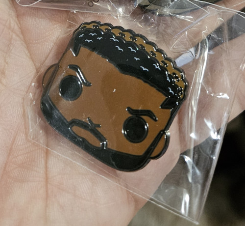 Funko Pop Black Panther Com Pin - Marvel - #1122