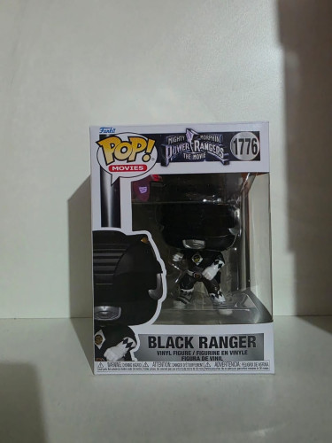 Funko Pop Black Ranger-Mighty Morphin Power Rangers-1776