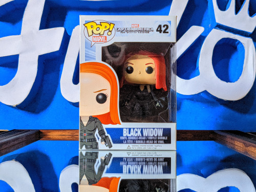 Funko Pop Black Widow Captain America: The Winter Soldier #42 - Produto Original