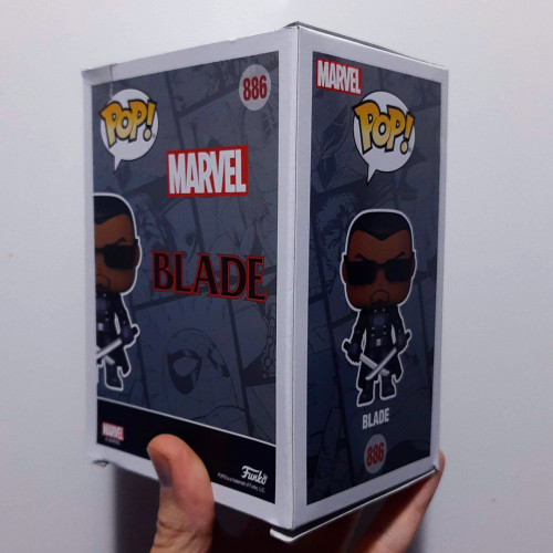 Funko Pop Blade (vaulted) Selo Summer Convention 2021 Marvel Comics