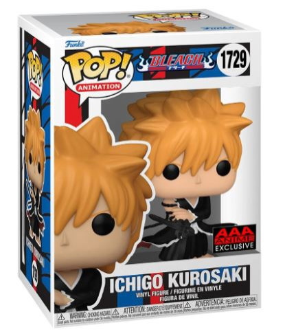 Funko Pop Bleach 1729 - Ichigo Kurosaki Bleach #1729 - Produto Original