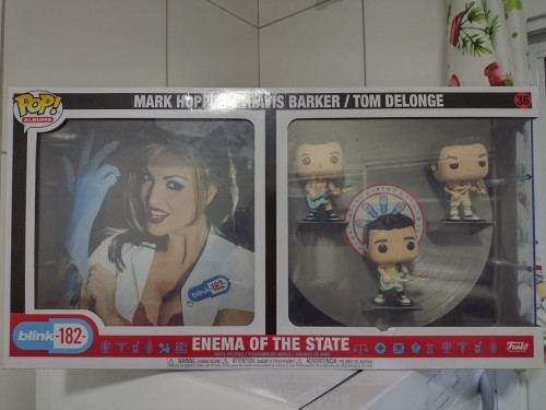 Funko Pop Blink 182 Enema Of The State  #36 3-pack Albums #1 - Produto Original