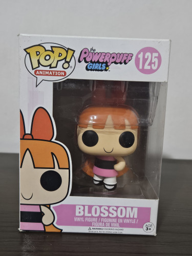 Funko Pop Blossom 125 - The Powerpuff Girls - As Meninas Superpoderosas - Florzinha-Cartoon Network-125