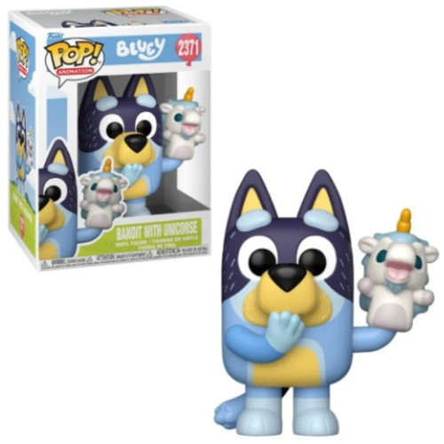 Funko Pop Blue 2371 - Bandit With Unicorse-blue-2371