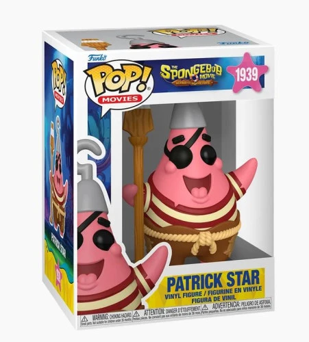 Funko Pop Bob Esponja Patrick Estrela 1939 - Bob Esponja  #1939