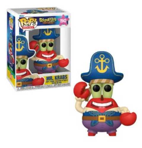 Funko Pop Bob Sponja 1942 - Siriguejo Television Spongebob Squarepants #1942 - Produto Original