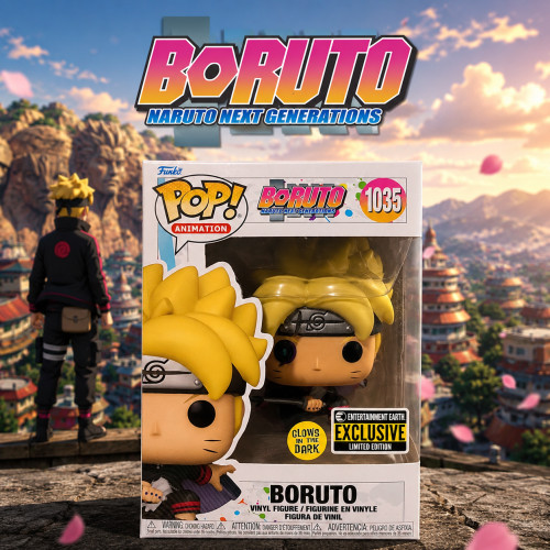 Boruto Glow In The Dark Earth Exclusive ### #1036 - Produto Original