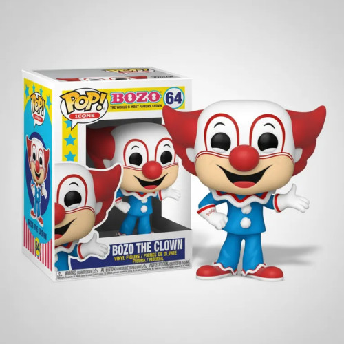 Funko Pop Bozo The Clown Bozo #64 - Produto Original