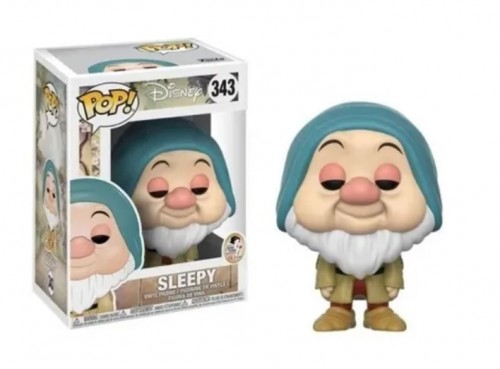 Funko Pop Branca De Neve 343 - Sleepy Soneca-Disney-343