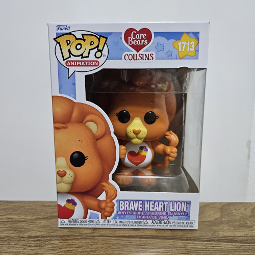Funko Pop Brave Heart Lion - Care Bears Cousins - Os Ursinhos Carinhosos - #1713