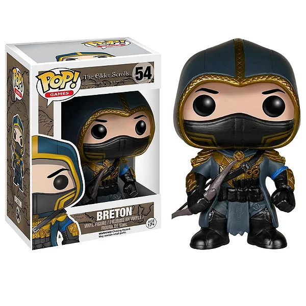 Funko Pop Breton The Elder Scrolls #54 - Produto Original